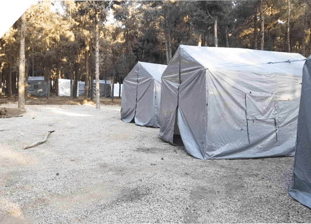 اجاره چادر ترانزیتی